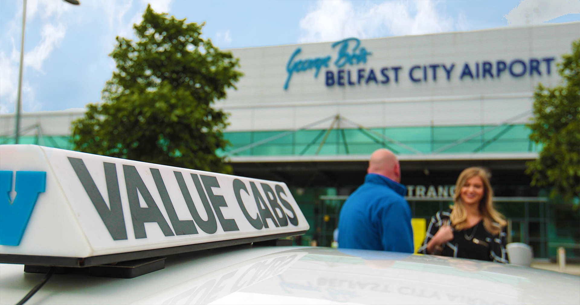 Value Cabs at Belfast City Airport